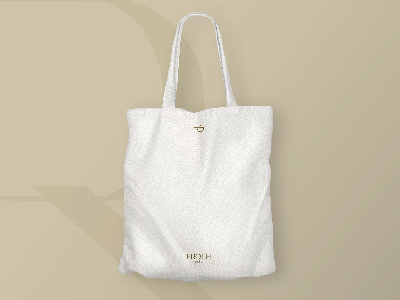 Froth Cafe tote bag